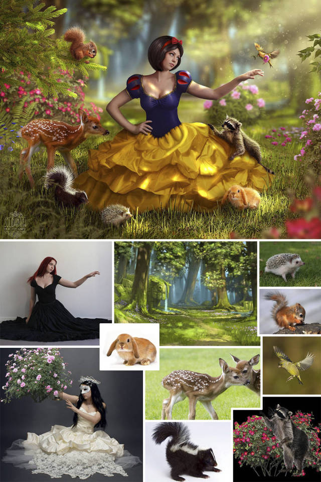 Шедевры фотошопа от Виктории Солидарных