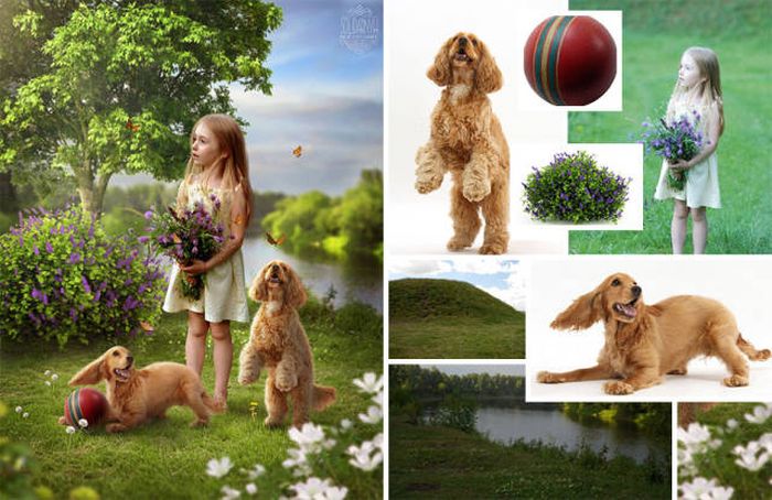 Шедевры фотошопа от Виктории Солидарных