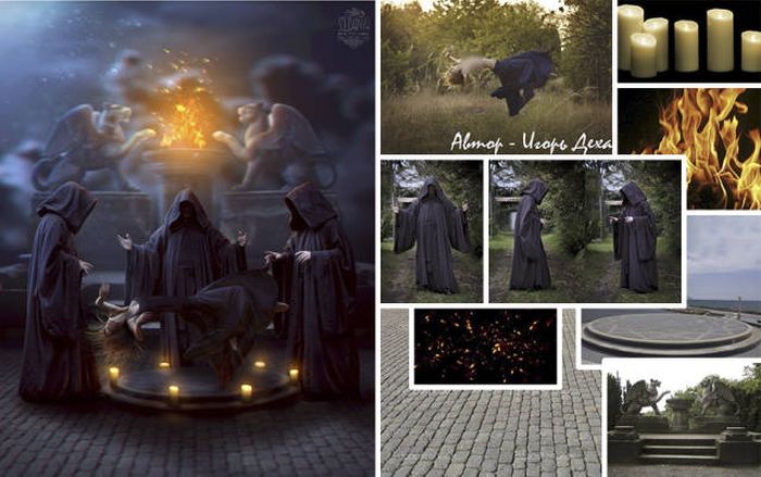 Шедевры фотошопа от Виктории Солидарных