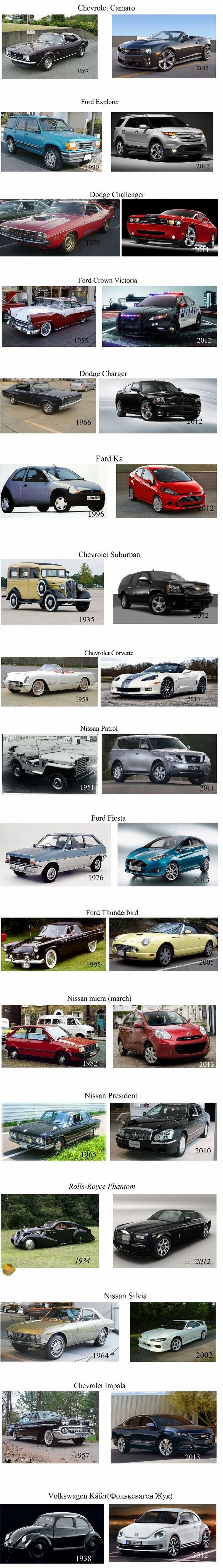 Автомобили "Отец и сын" (19 фото)