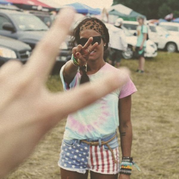 Девушки с рейв феста в Мичигане