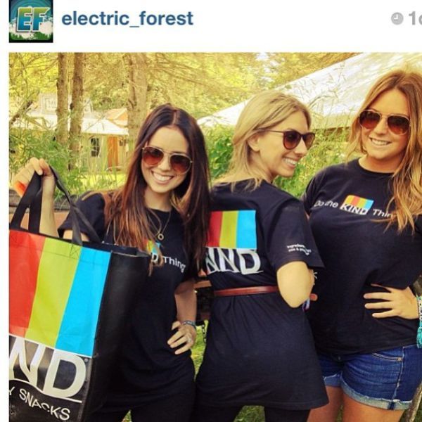 Девушки с рейв феста в Мичигане