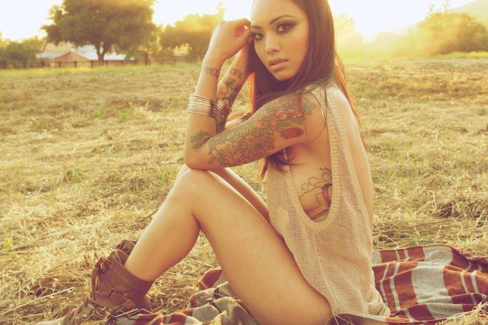 Татуированные красотки