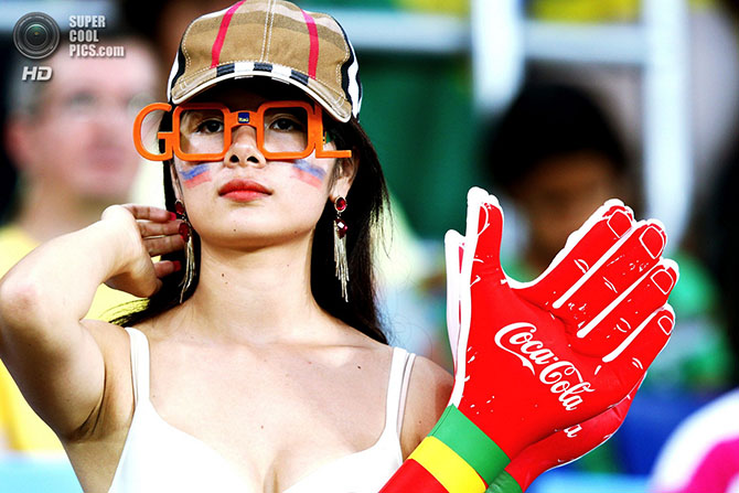 Самые горячие болельщицы ЧМ-2014 (20 фото)