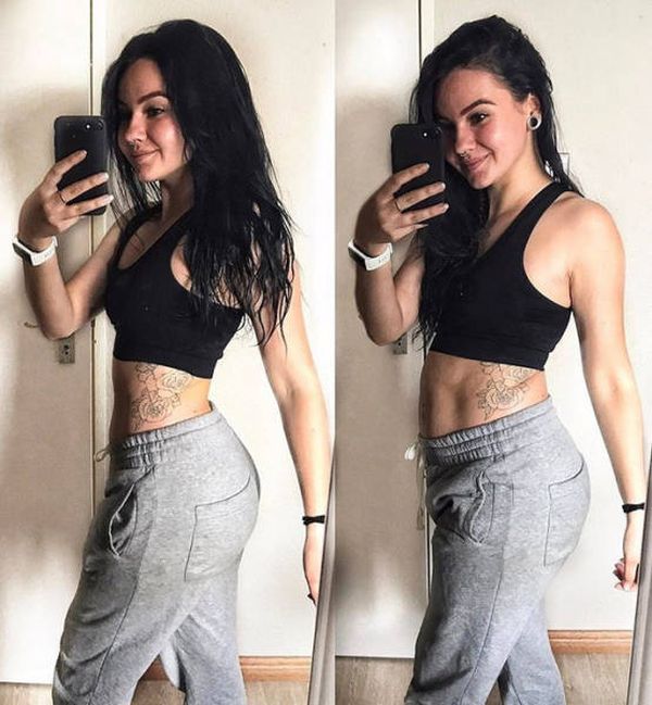 Девушки в жизни и в Instagram