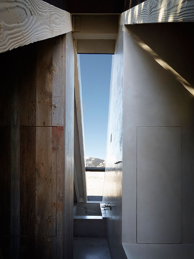 Новая жизнь тридцатилетнего шале в горах Аспена, США (24 фото)