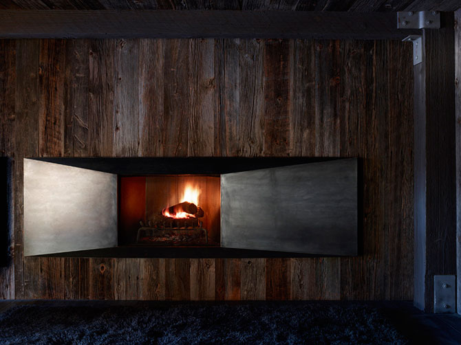 Новая жизнь тридцатилетнего шале в горах Аспена, США (24 фото)