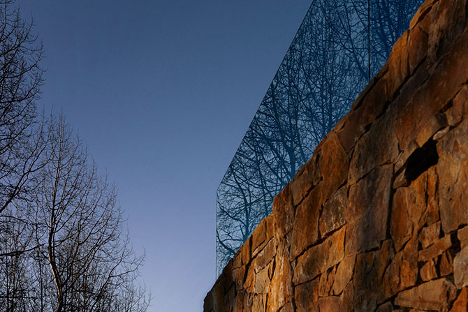 Новая жизнь тридцатилетнего шале в горах Аспена, США (24 фото)