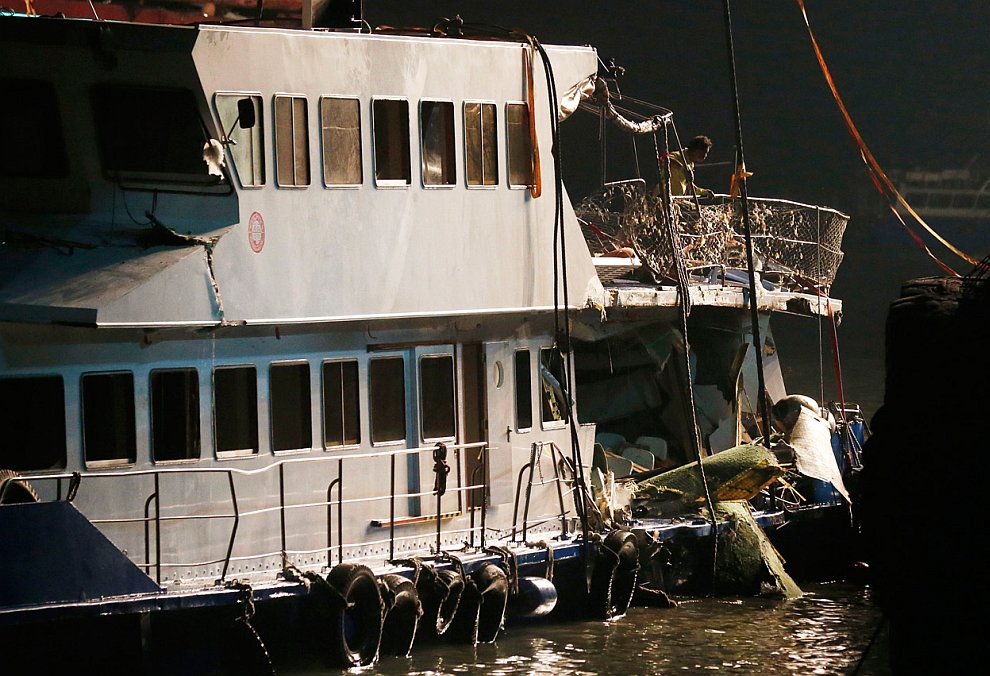 Кораблекрушение в Гонконге