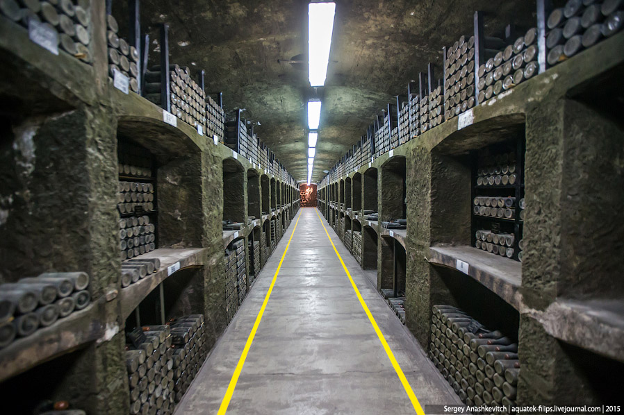 Знаменитая винная коллекция Массандры