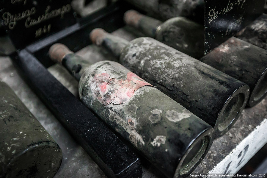 Знаменитая винная коллекция Массандры