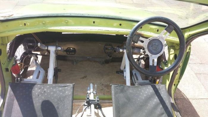 Автомобиль на педальной тяге