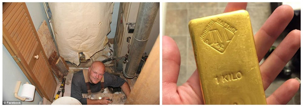 Шокирующие находки, которые были обнаружены при ремонте в старых домах. Часть 1 Шокирующие находки, которые были обнаружены при ремонте в старых домах. Часть 1