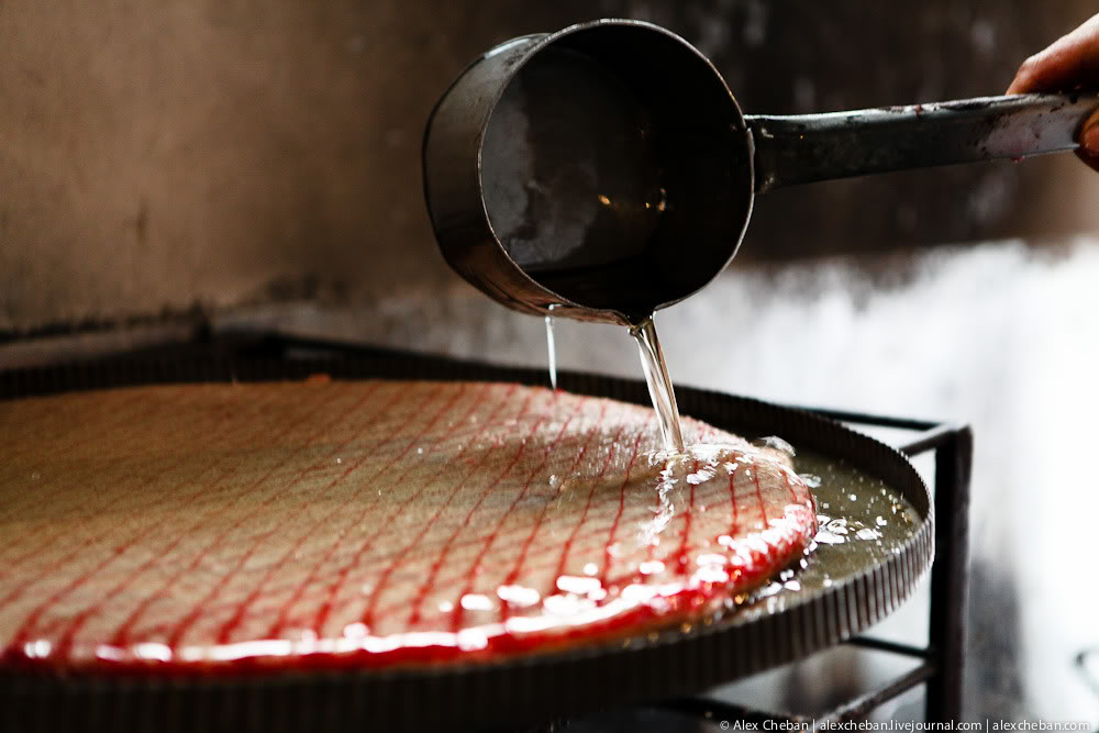 Как в Азербайджане делают халву Как в Азербайджане делают халву