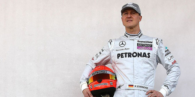 Непобедимому Михаэлю Шумахеру — 46