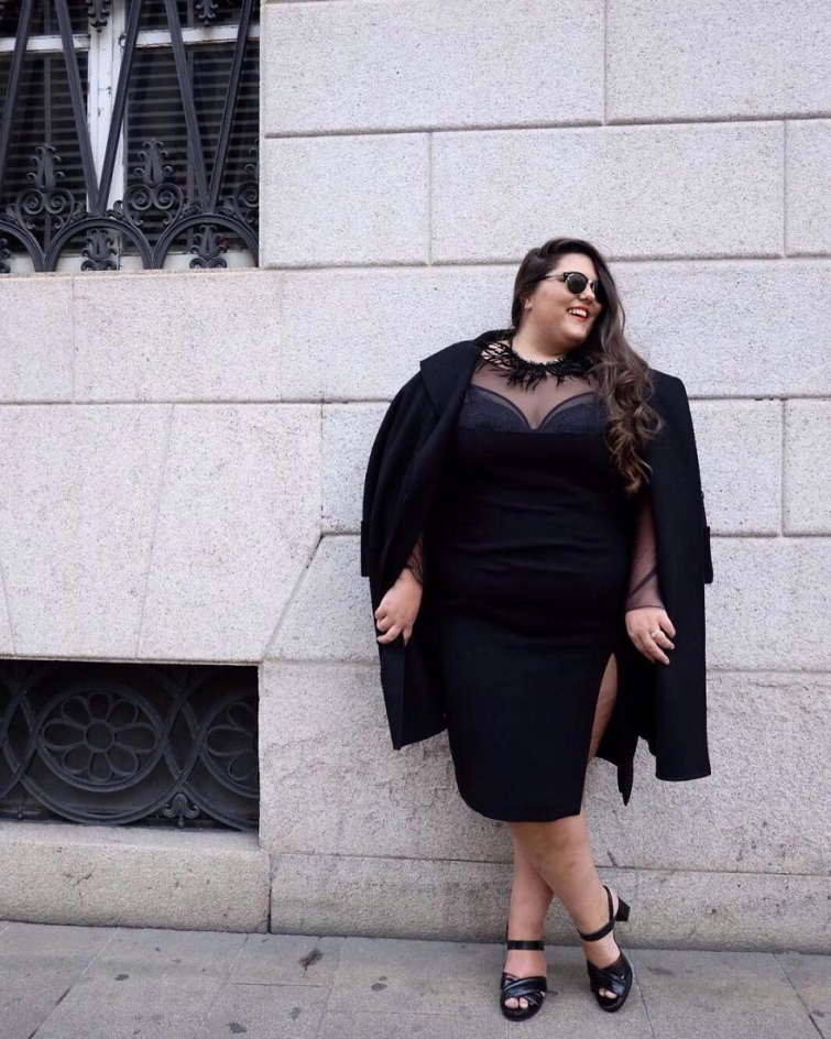 Что получится, если модель размера плюс воссоздаст гoлый снимок стройной модели