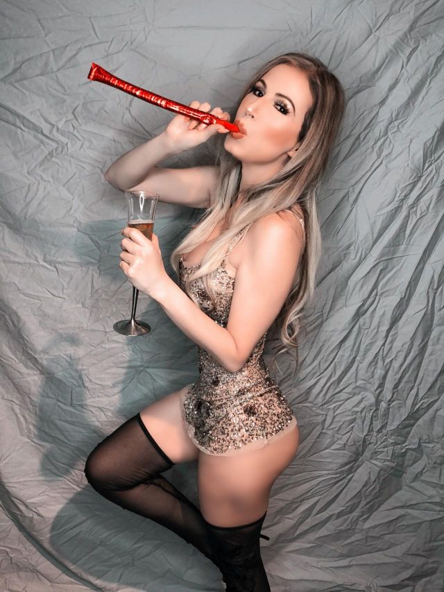 Новогодняя фотосессия Аны Браги