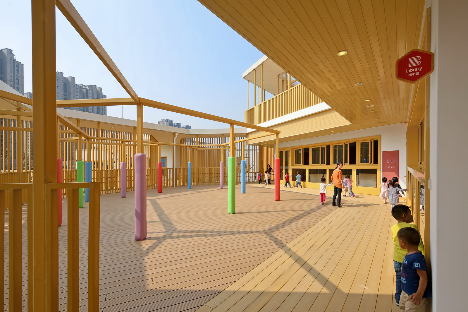 Билингвальный детский сад при университете в Китае