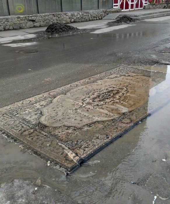 Странные и забавные фото из России