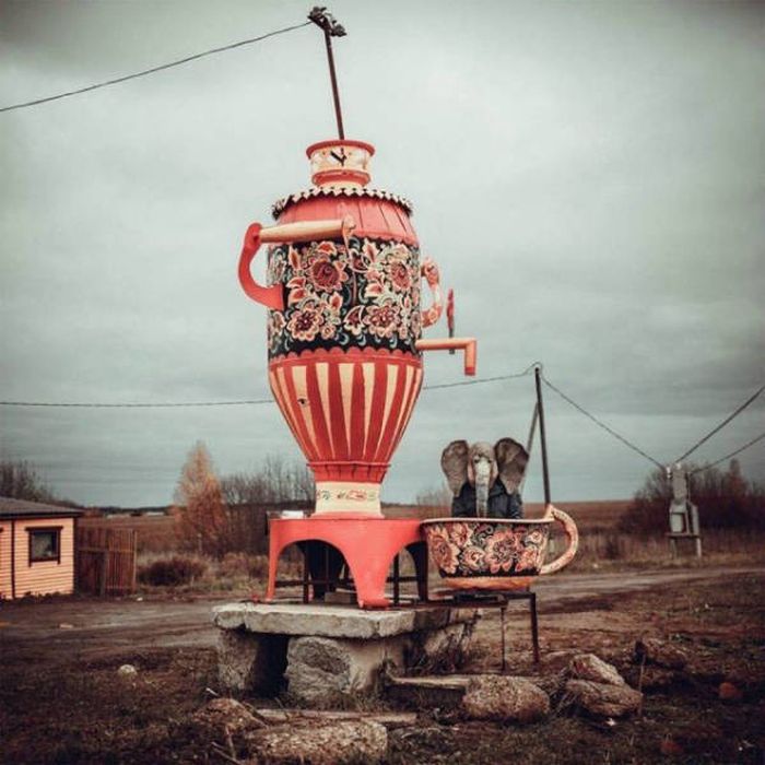 Странные и забавные фото из России