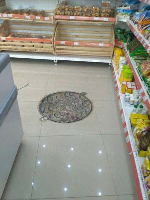 Странные и забавные фото из России