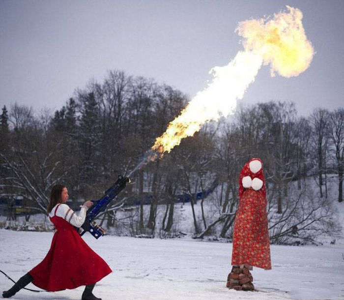 Странные и забавные фото из России