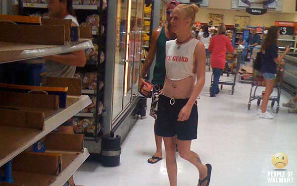 Экстравагантные покупатели Walmart