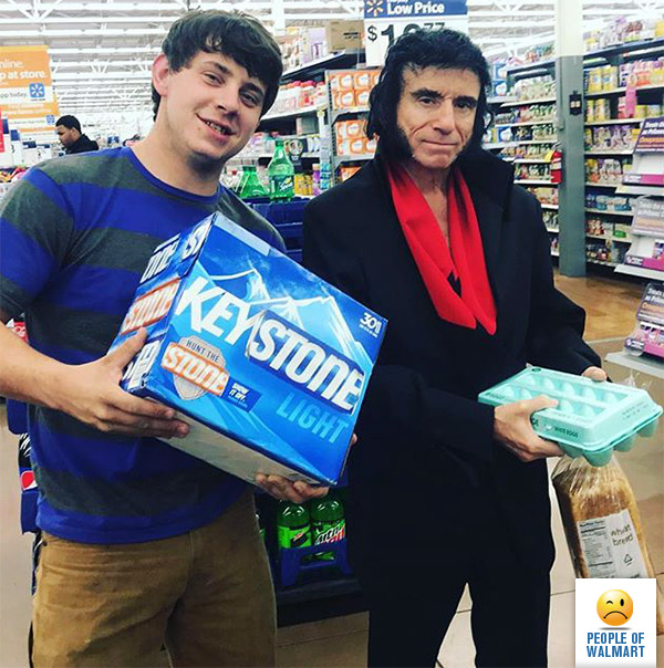 Экстравагантные покупатели Walmart