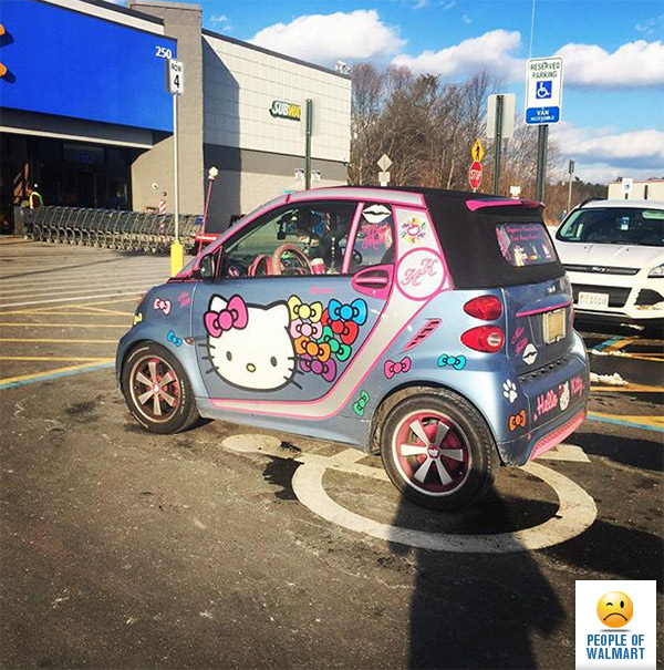 Экстравагантные покупатели Walmart