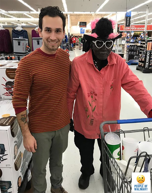 Экстравагантные покупатели Walmart