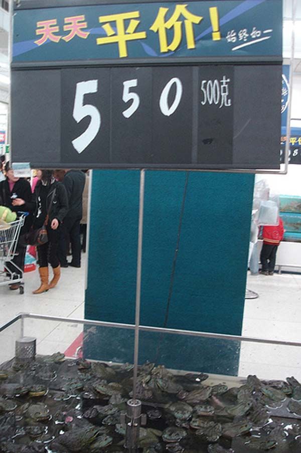 На прилавках китайского супермаркета (15 фото)