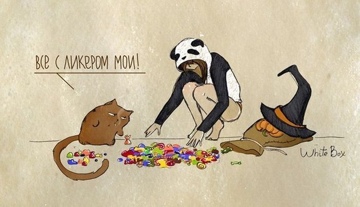 Смешные комиксы