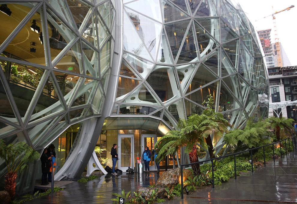 Новый офис крупнейшего интернет-магазина в мире