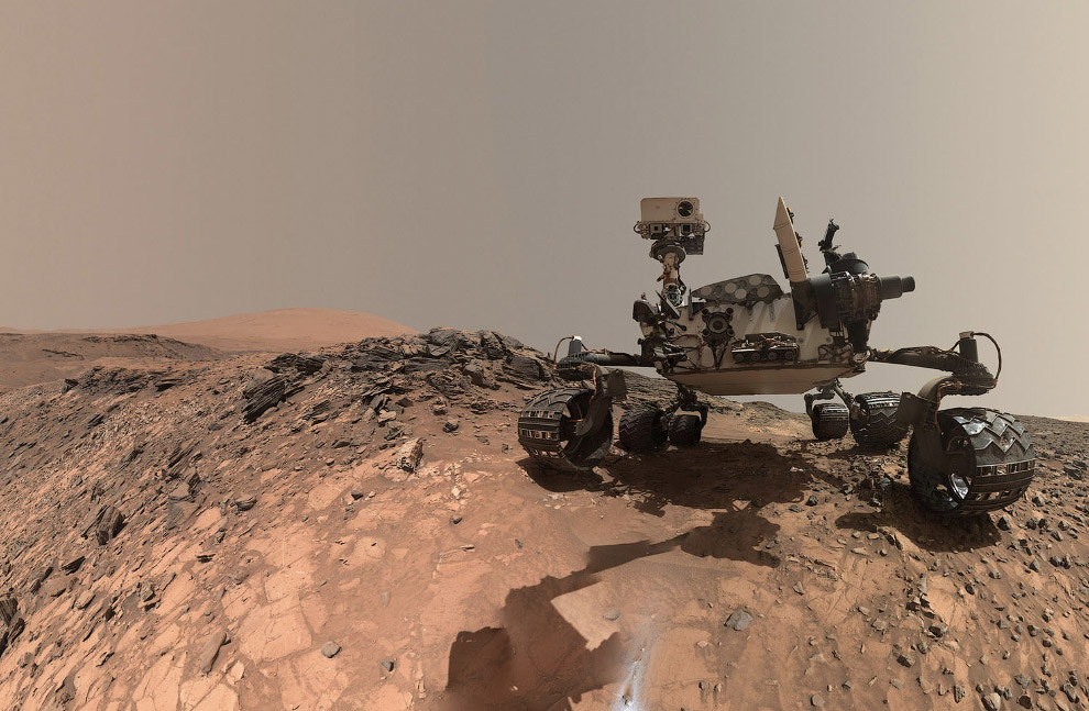 Лучшие снимки марсохода Curiosity и последние новости с Красной планеты