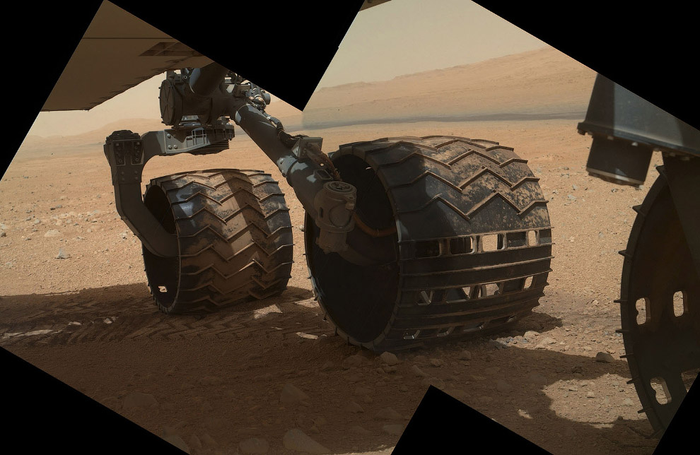 Лучшие снимки марсохода Curiosity и последние новости с Красной планеты