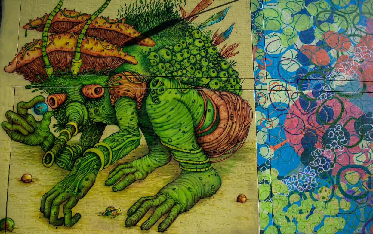 Колумбийский стрит-арт