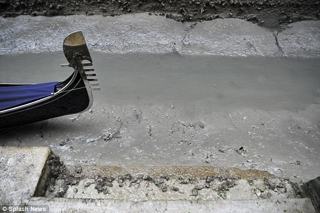 Из каналов Венеции уходит вода