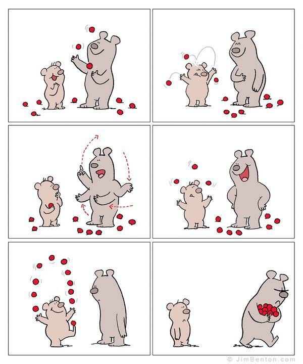 Смешные комиксы