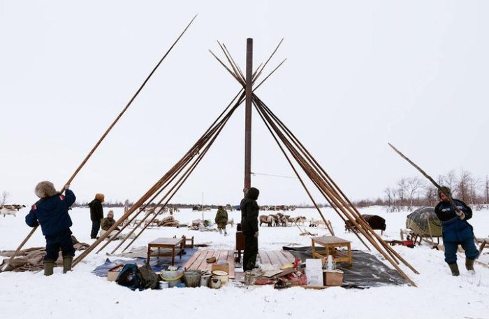 Жизнь людей в суровых условиях крайнего Севера Жизнь людей в суровых условиях крайнего Севера