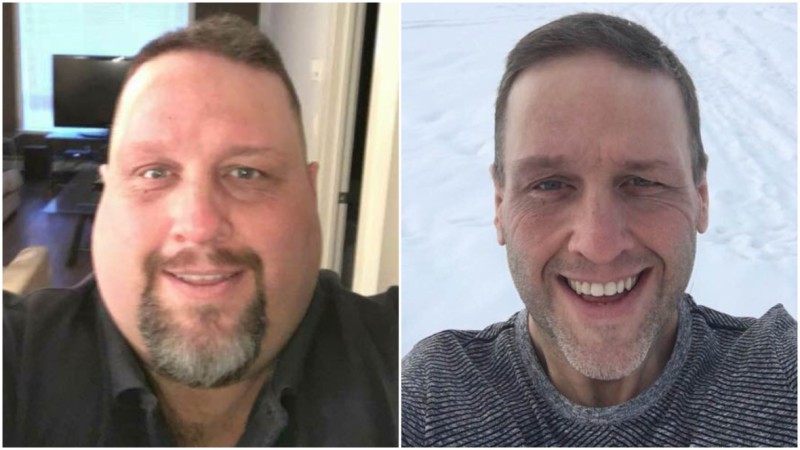 Канадец похудел после перенесенного чувства стыда