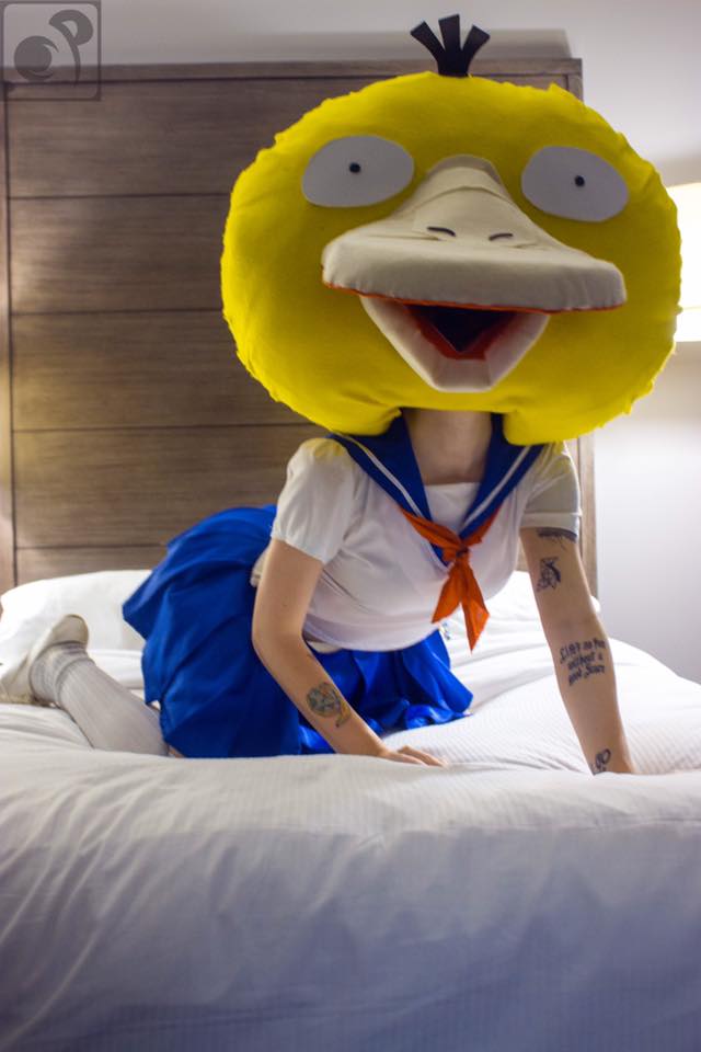 Странный, но сексуальный косплей: покемон Псидак