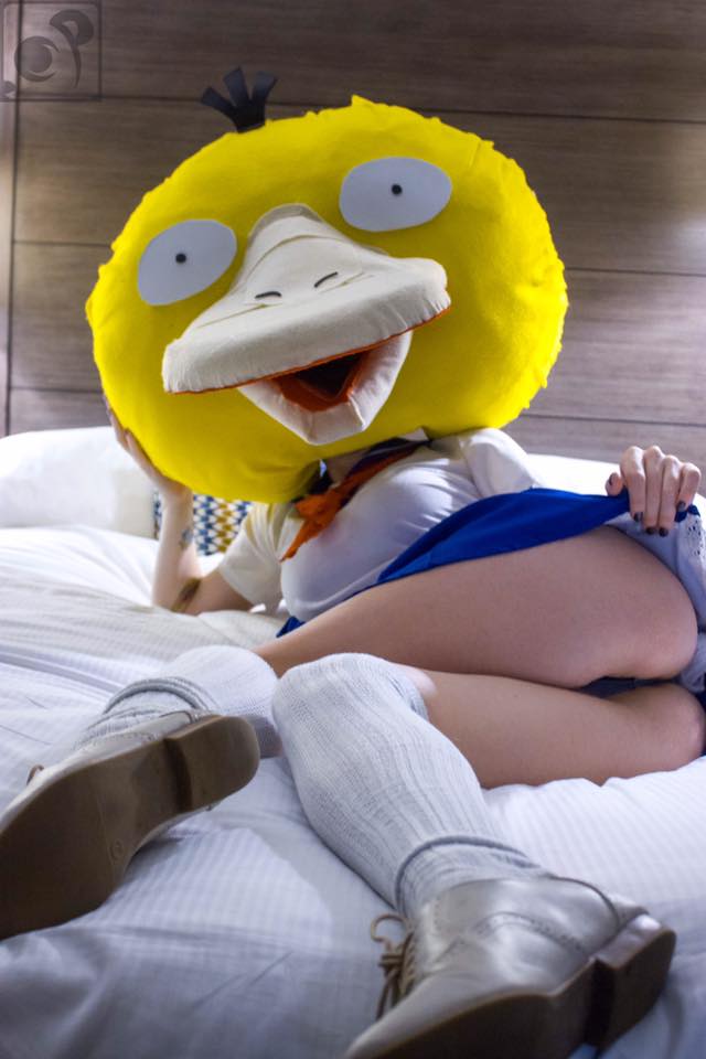 Странный, но сексуальный косплей: покемон Псидак