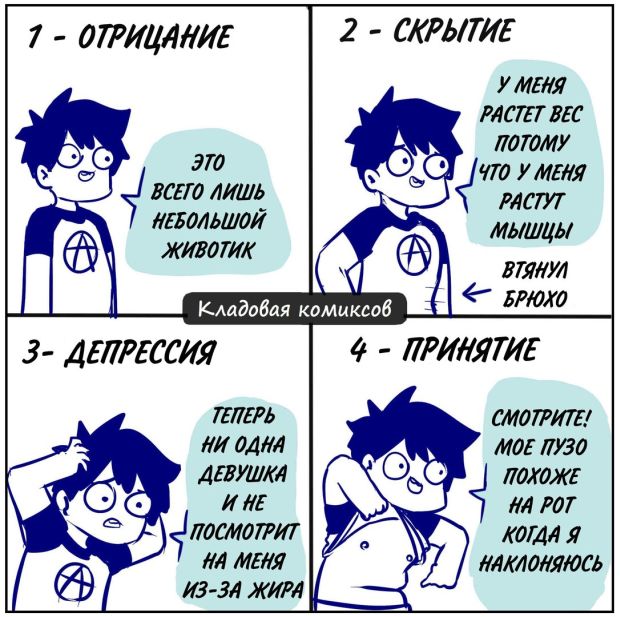 Смешные комиксы