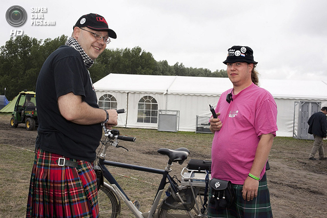 Палаточный городок для хакеров