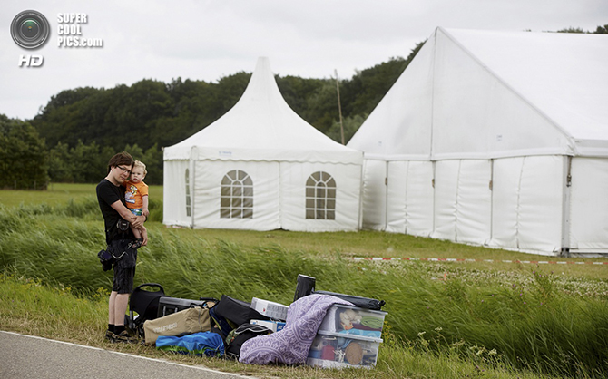 Палаточный городок для хакеров