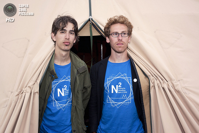 Палаточный городок для хакеров