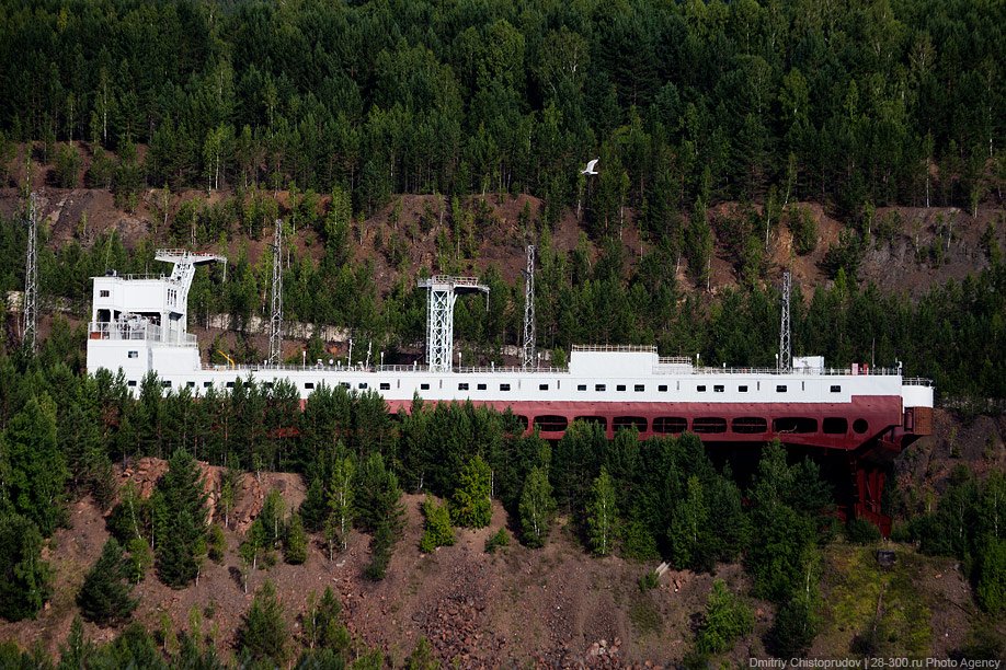 Единственный в России судоподъемник