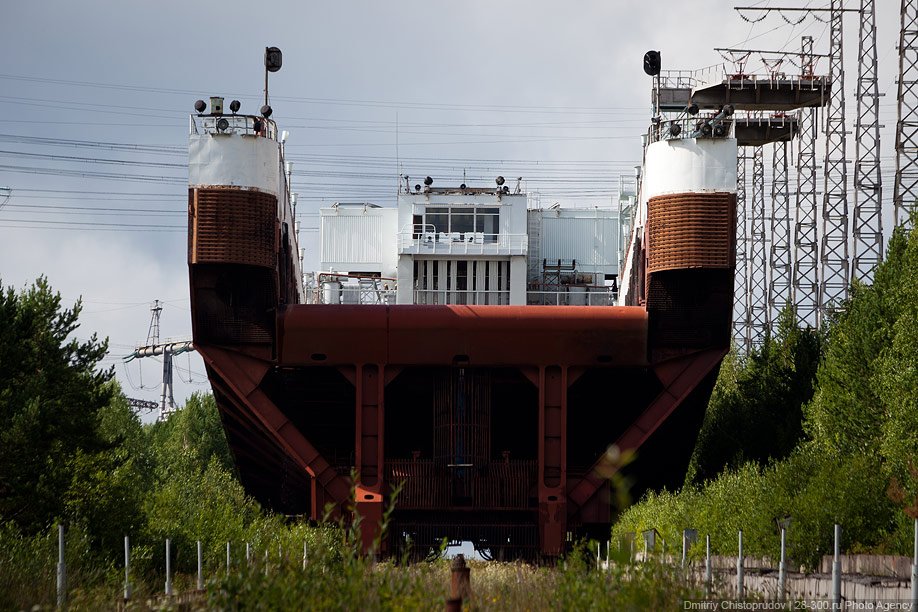 Единственный в России судоподъемник