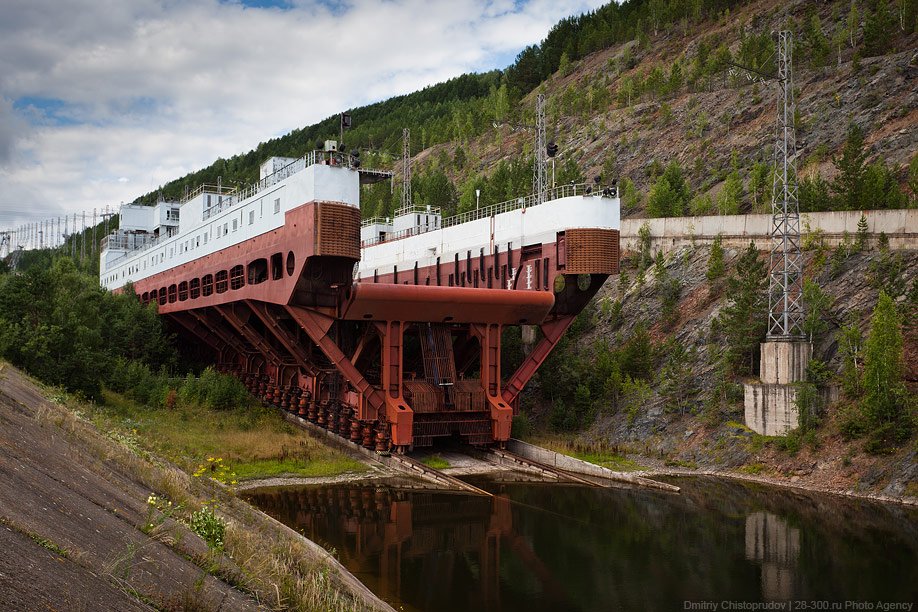 Единственный в России судоподъемник