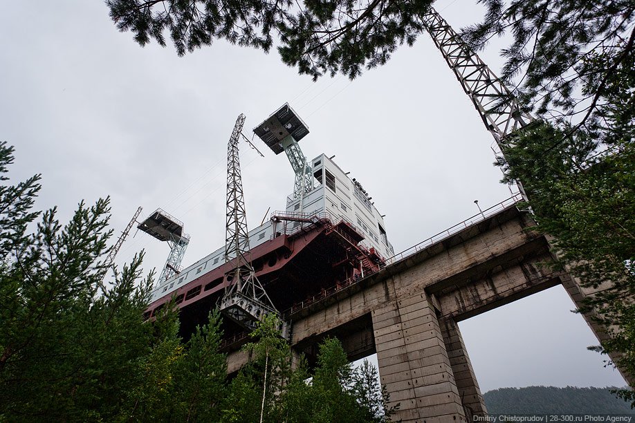 Единственный в России судоподъемник